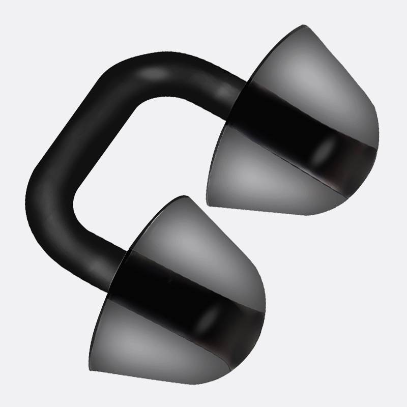 Invisible nasal plugs are black